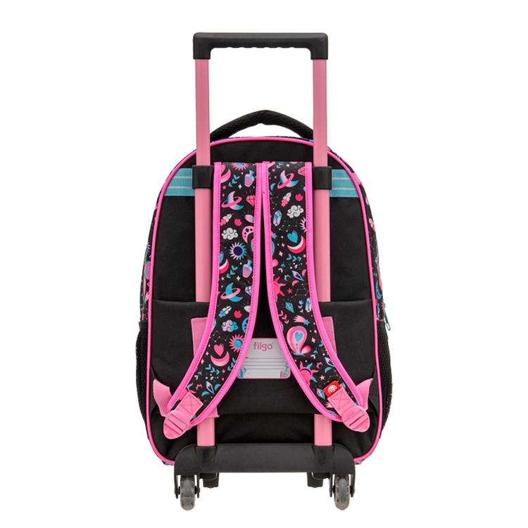 Mochila Escolar Filgo 2026 Cosmos 2 18" Con Carro Art.MO26-TST-309